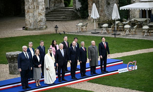 프랑스서 열린 G7 외교장관회의