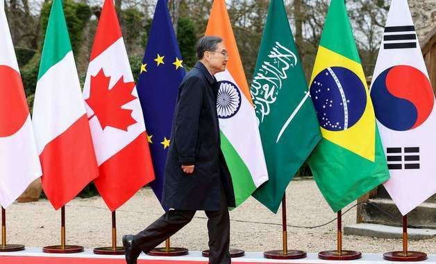 G7 외교장관회의 참석하는 조현 외교부 장관