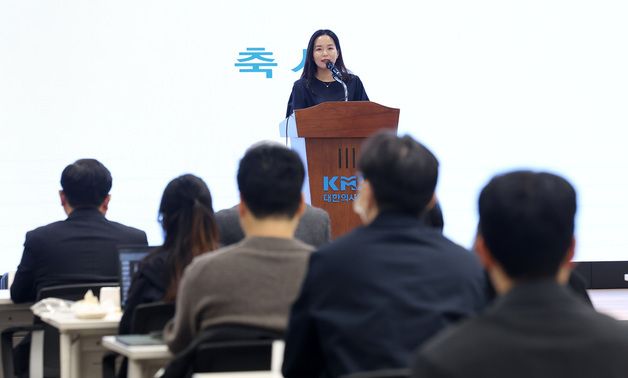 축사하는 이주영 의원