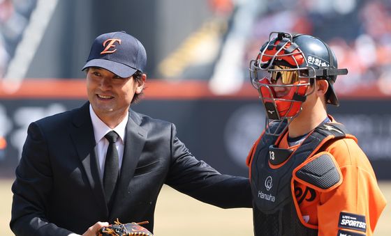 박찬호 한화 홈 개막전 시구