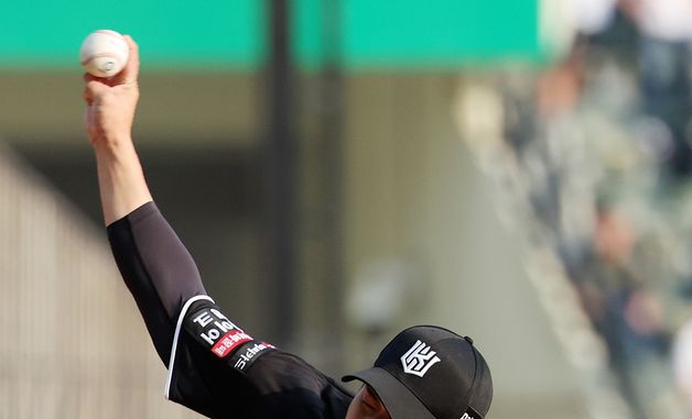 마무리 박영현의 역투