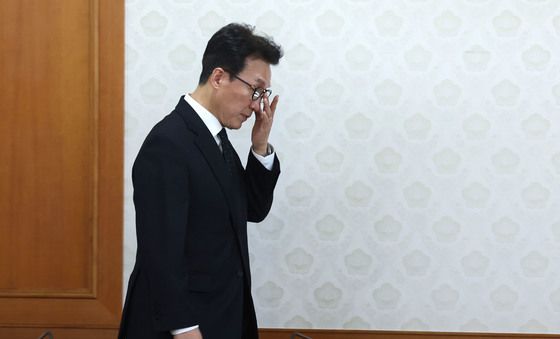 비상경제본부회의 참석하는 김민석 총리