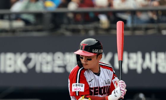 데드볼 맞은 박해민