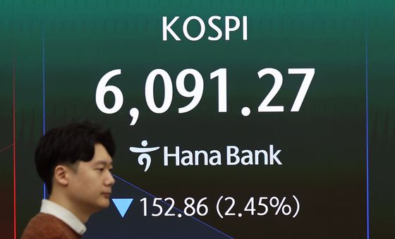 이란 사태 여파…6100선 내준 코스피