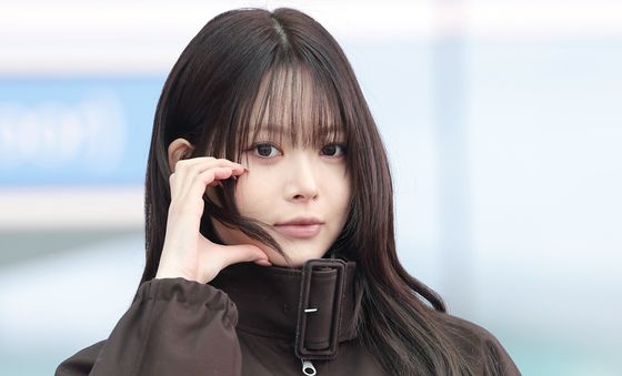 홍은채, 사랑스러운 볼 하트