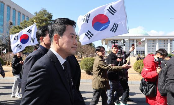 장동혁, 청와대 향한 행진