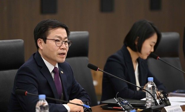 발언하는 여한구 통상교섭본부장