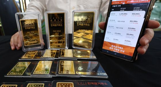 중동 전쟁에 금값 급등