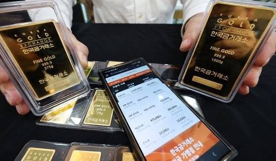 중동전쟁에 금값 5%대 급등