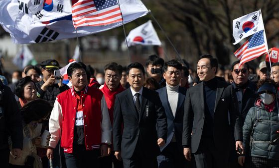 청와대 향하는 장동혁 대표