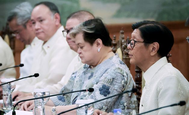 확대회담 발언하는 페르디난드 마르코스 주니어 필리핀 대통령