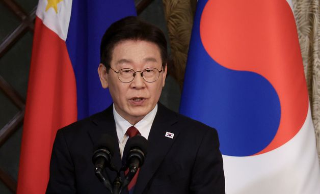 이재명 대통령, 한·필리핀 공동언론발표