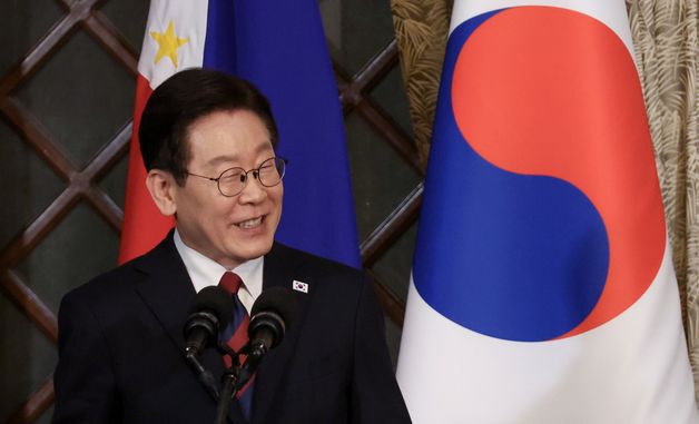 이재명 대통령 '한·필리핀 공동언론발표'