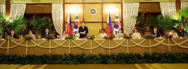 국빈만찬 참석한 이재명 대통령