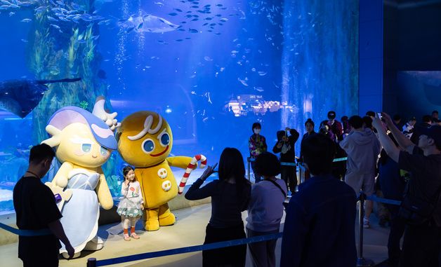 롯데월드 아쿠아리움, '쿠키런 in 롯데월드 아쿠아리움: 바다모험전' 오픈