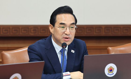 인사말하는 박홍근 기획예산처 장관