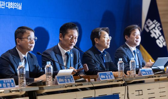 서울 현장 최고위 주재하는 정청래 대표