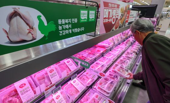 '닭고기 가격 만만찮네'