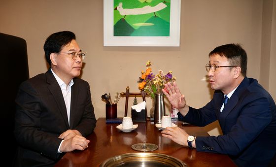 오찬 회동하는 여야 원내대표