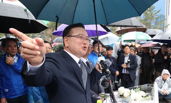 김부겸 전 총리, 대구시장 출마 선언