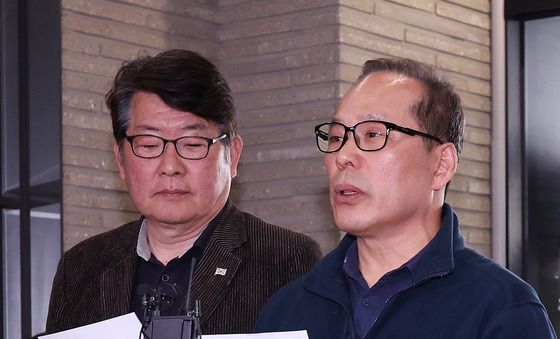 조정훈 당협위원장 둘러싼 의혹 제기하는 마포갑 광역·기초의원들