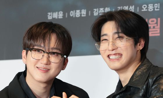 창빈·한, 영화관 온 K-POP 대표 주자