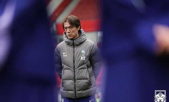오스트리아전 앞둔 홍명보 감독