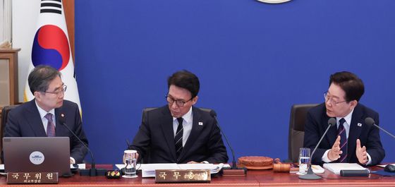 질문하는 이재명 대통령