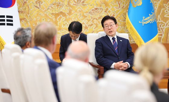 이재명 대통령, 미국 하원의원단 접견