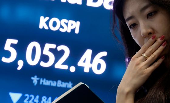 5100선 무너진 코스피 지수