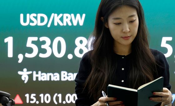 1530원대까지 오른 달러·원 환율