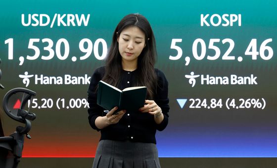 5100선 무너진 코스피, 달러·원 환율은 1530원대까지…