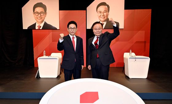 국민의힘 경북도지사 경선 후보, 첫 TV토론회