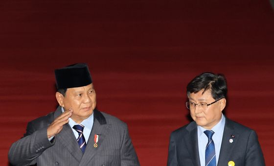 프라보워 인도네시아 대통령, 방한