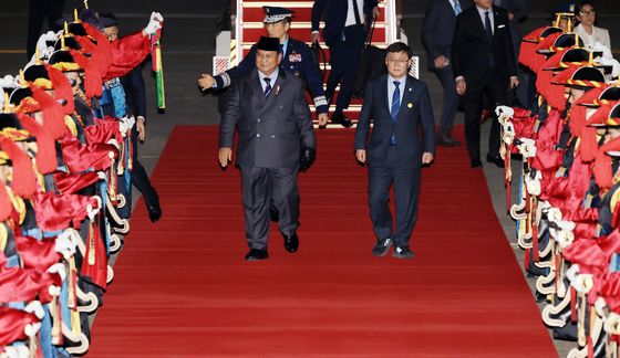 프라보워 수비안토 인도네시아 대통령 방한