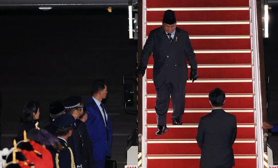 방한하는 프라보워 수비안토 인도네시아 대통령