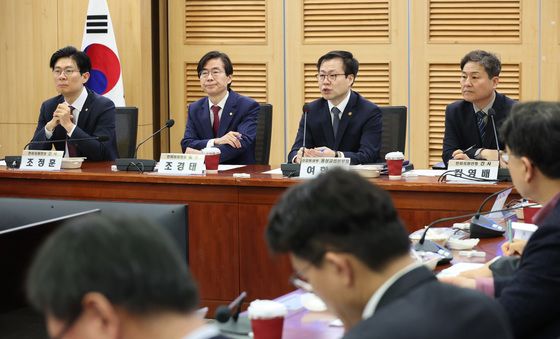 한미 관세 현안 논의하는 여한구 본부장