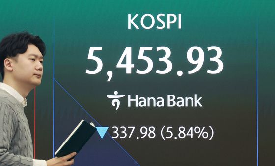 급락출발로 발동된 '매도사이드카'