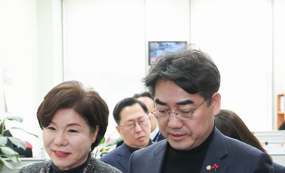 대안과 미래, 송언석 면담