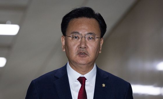 여야 원내수석 회동 참석하는 유상범