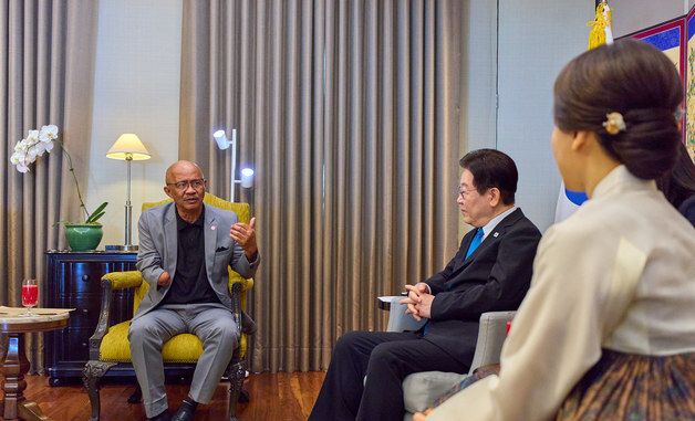 이재명 대통령, 과거 인연 있는 노동자와의 만남