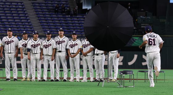 WBC 투수진 기념촬영