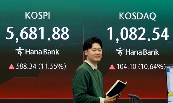 코스피·코스닥 상승출발 '매수 사이드카 발동'