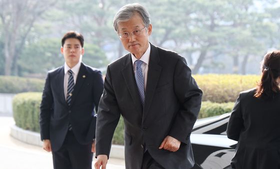 조희대 대법원장 출근길