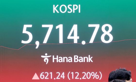 5700선 회복한 코스피