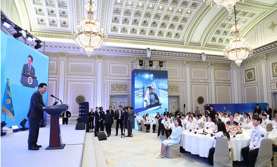 이재명 대통령, 동계올림픽 선수단 격려 오찬