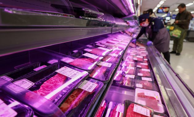 축산물 가격, 1년 전보다 10% 상승 '밥상물가 비상'