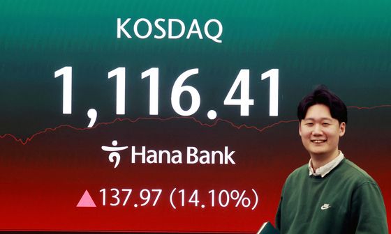 코스닥 큰 폭 상승마감