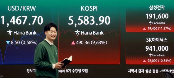 코스피·코스닥 상승 마감, 삼성전자와 SK하이닉스도 상승 마감