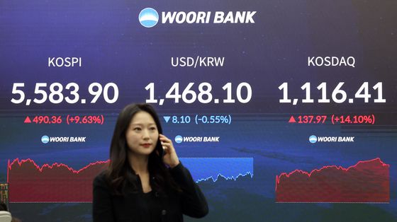 코스피·코스닥 '동반 급상승'